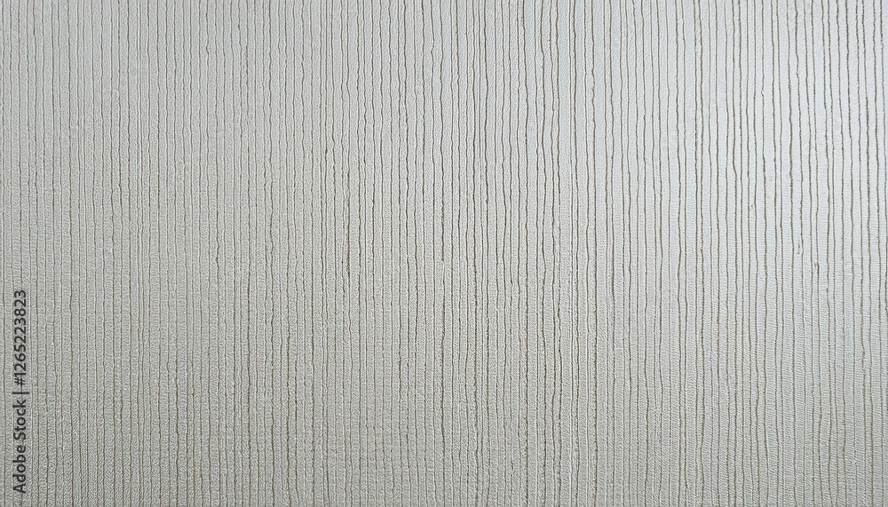 Poster textured silver vertical stripes with geometric patterns on fabric, elegant linear design, subtle sh