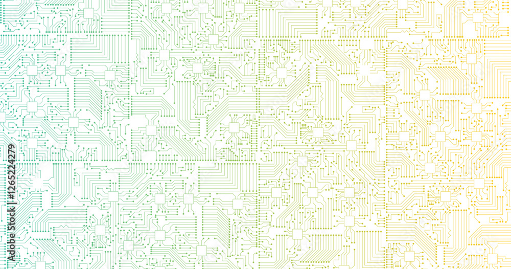 Poster circuit board technology electronic scheme pattern abstract background. abstract futuristic circuit 