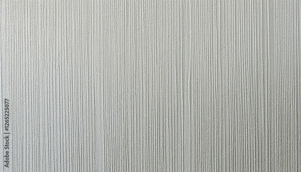 Poster textured silver vertical stripes with geometric patterns on fabric, elegant linear design, subtle sh