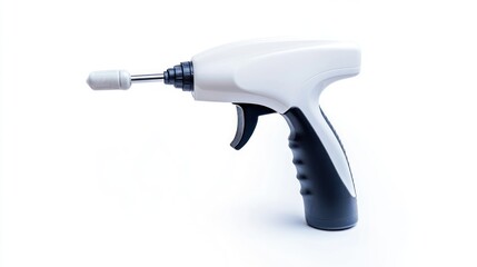 Modern dental handpiece on white background. Possible use Dental illustrations