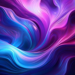 Obraz premium Vibrant Fluid Swirls