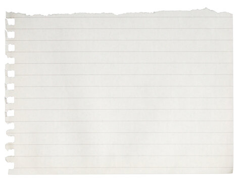 piece of paper, notebook sheet, torn page from a notebook, writing paper and background