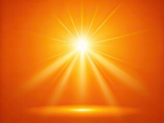 Obraz premium Surreal Orange Gradient Website Template Background