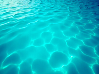 Obraz premium blue water surface