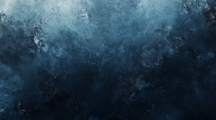 Obraz premium Abstract watercolor paint background dark blue color grunge texture for background, banner 