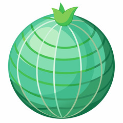 ribbed kohlrabi globe 