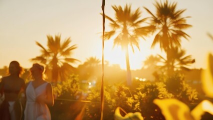 relax in the summer, sunrise in the meadow