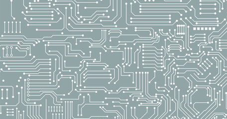 Abstract futuristic circuit board Illustration, Circuit board. Circuit board pattern for technology background. Vector illustration