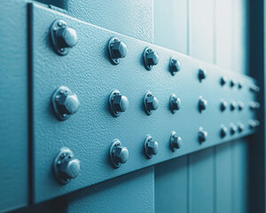 Macro perspective on industrial bolt design in a contemporary steel setting