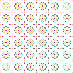 Eastern ornament, pattern, isolated on white. Vector illustration. Textile, fabric, tile, wallpaper, wrapping paper, paper, background.