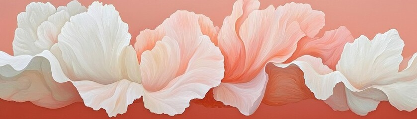 A cosmic vortex of swirling rose gold mist, surreal abstract design, glowing nebula details