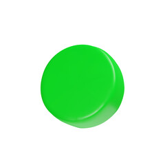 Circle diagram infographic object. Rotation round cycle vector scheme process template. one whole parts. 100 percent of template