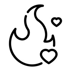 warm line icon