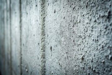 Obraz premium Weathered Grey Concrete Wall Texture - Light Gray Background Stock Photo