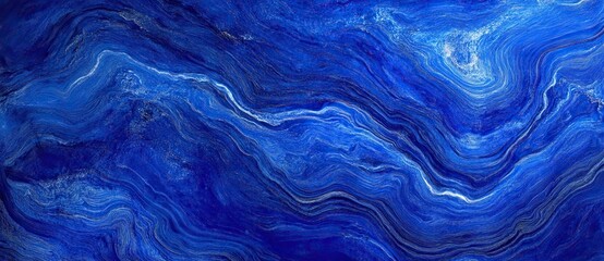 Featuring a transparent blue water wave surface with splashes and bubbles, this abstract summer banner background captures the essence of water waves in sunlight. The image provides copy space and