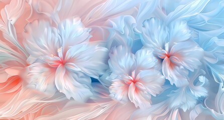 Obraz premium abstract floral background
