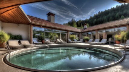 Fototapeta premium Outdoor pool