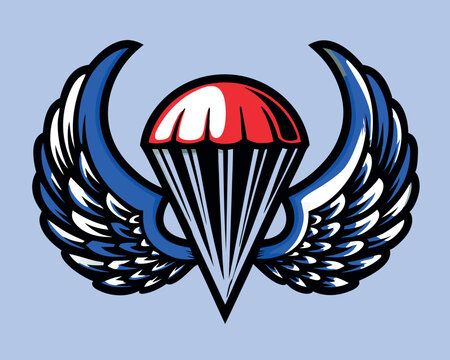 logo paracadute con le ali 01
