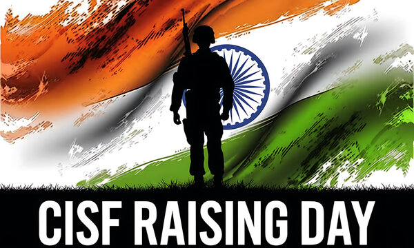 CISF Raising Day, Social Media Poster 