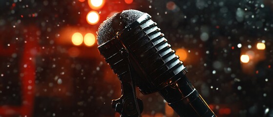 Hyper-Realistic Singing Portrait of a Woman