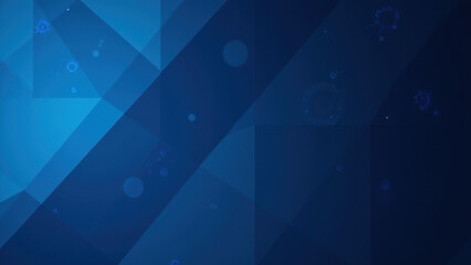 Obraz premium Abstract background with blue light effects related to cloud computing or cyber-security themes.