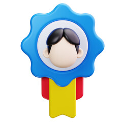 achievements 3d render icons