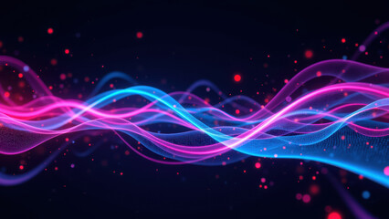 Fototapeta premium Fluid representation of CI/CD integration, with a focus on Docker and Kubernetes environments, visually symbolizing DevOps concepts.