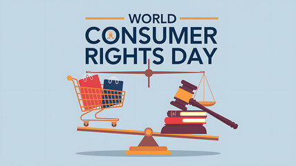Consumer Rights Day, World Consumer Rights Day celebration with. World Consumer Rights Day Poster, World Consumer Rights Day Banner, 