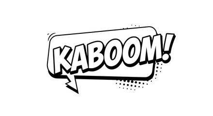 vector illustration of a black and white retro label