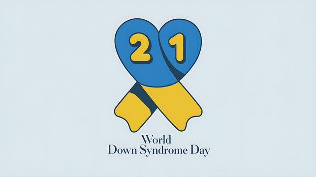 Down Syndrome Day, World Down Syndrome Day. with Joyful Festivities, World Down Syndrome Day Banner, World Down Syndrome Day Poster. World Down Syndrome Day Story