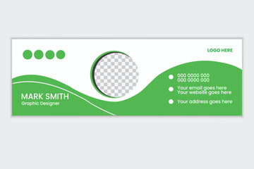 Corporate Email Signature Design  Horizontal 