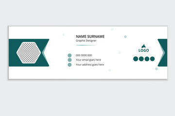 Corporate Email Signature Design  Horizontal 