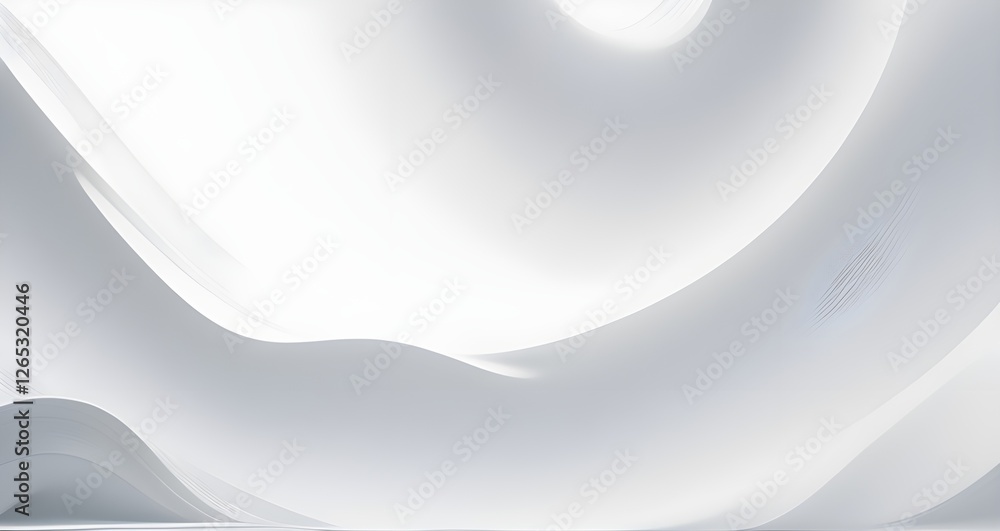 Poster abstract grey background poster with dynamic waves. technology network. modern vector illustration d
