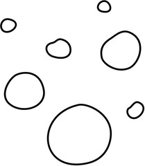 Bubble Outline Coloring image