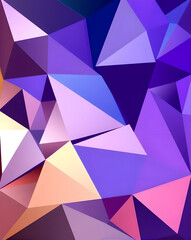 Fototapeta premium Abstract Low-Poly background. triangulated texture. Design 3d. Polygonal geometrical pattern. Triangular modern style