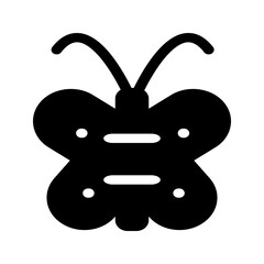 Hand-drawn butterfly icon with detailed sketch lines, giving a natural and artistic feel.