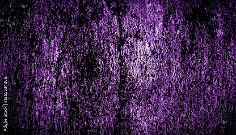 Poster abstract purple grunge texture with splattered paint and rough surface for background, graphic desig