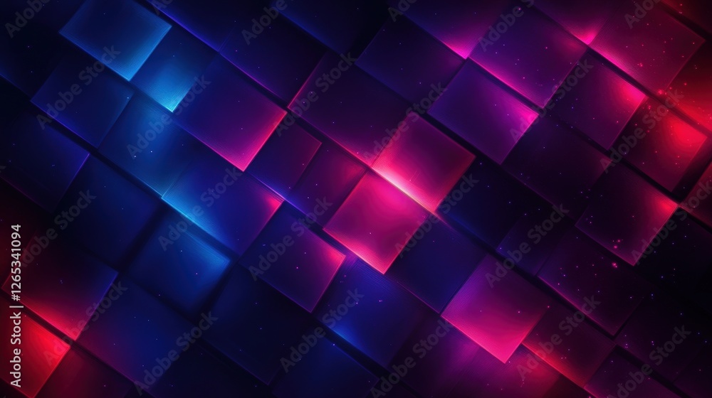 Aufkleber a vibrant and dynamic abstract background featuring a blend of deep blue and striking pink hues, cre