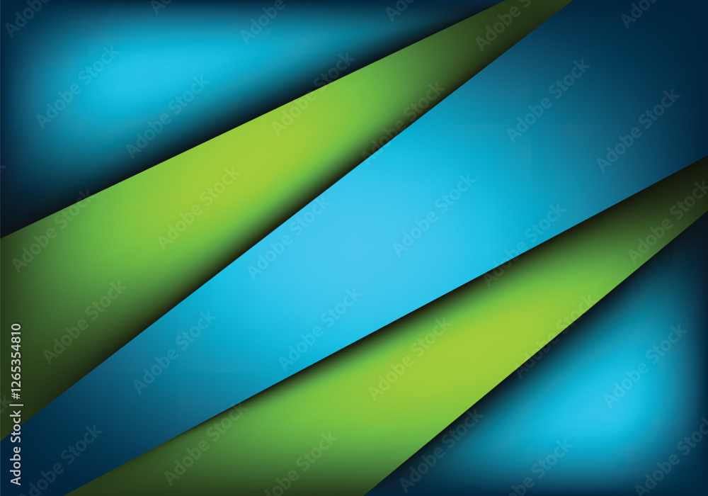 Poster graphic geometric triangle overlap vector layer background for text and message design
