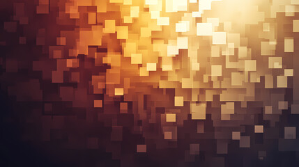 Abstract Warm Squares Pattern