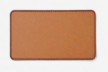 a close up of a wallet with a brown leather cover