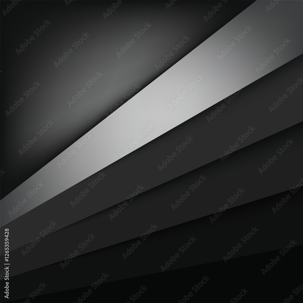 Poster graphic geometric triangle overlap vector layer background for text and message design
