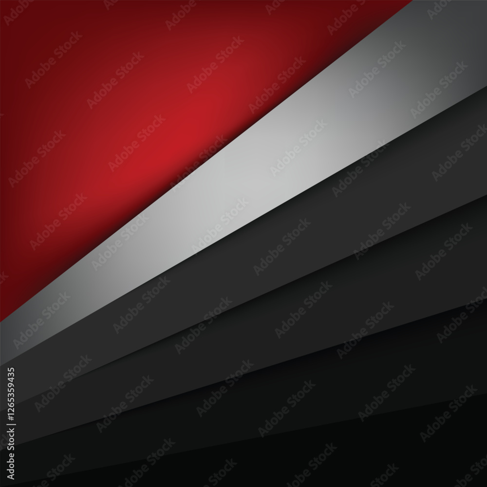 Poster graphic geometric triangle overlap vector layer background for text and message design
