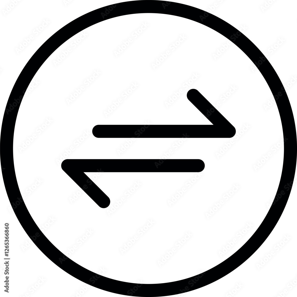 Poster arrows transfer icon, exchange arrow icons - swap icon with two arrows convert button sign - data tr