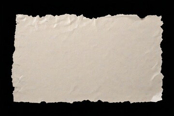 a close up of a piece of paper with a torn edge
