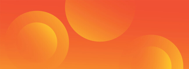 abstract orange circular background. Dynamic sound wave. Design element. Vector illustration