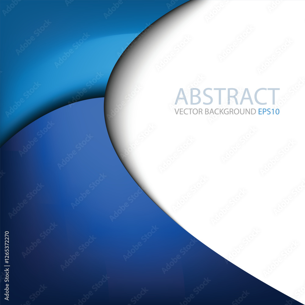 Poster graphic vector curve line overlap background for text and message design
