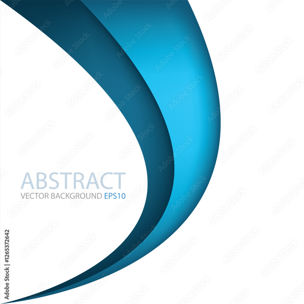 Poster graphic vector curve line overlap background for text and message design
