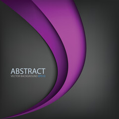 graphic vector curve line overlap background for text and message design
