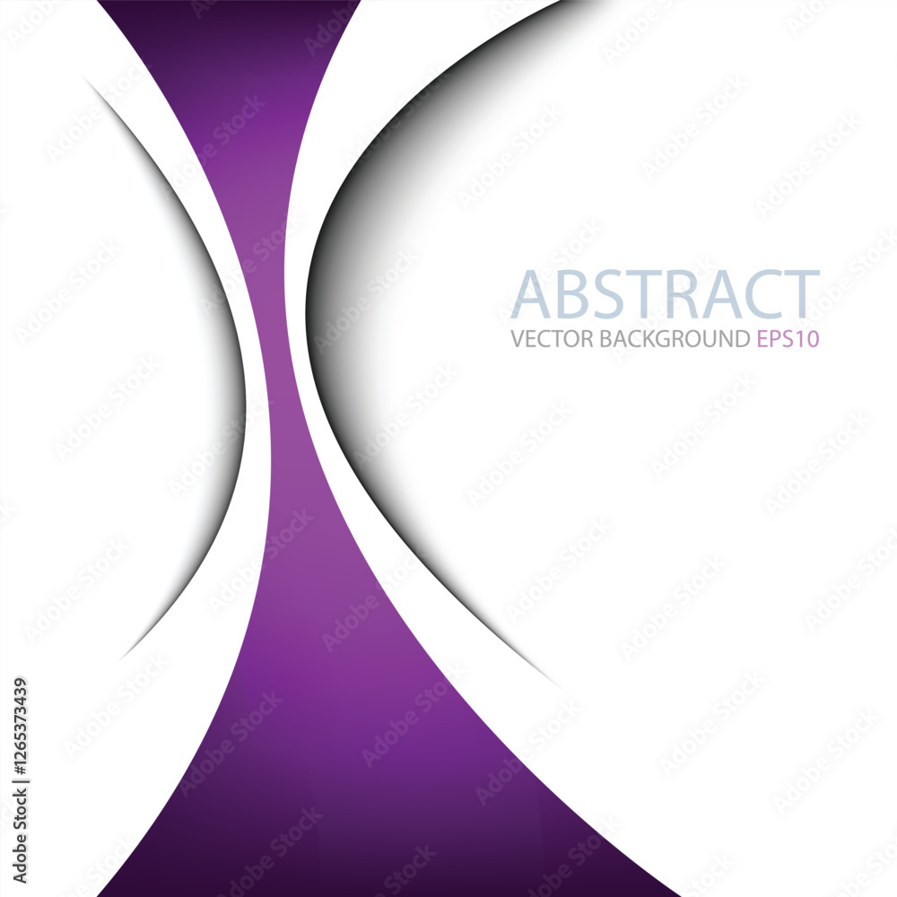 Poster graphic vector curve line overlap background for text and message design
